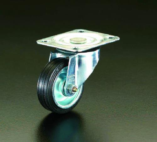 エスコ 100mm キャスター(自在金具) EA986HB-100 ESCO