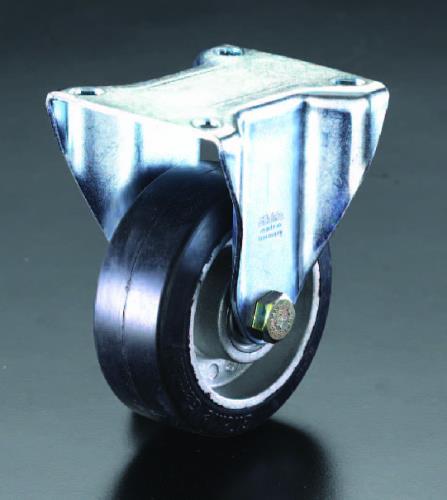 エスコ 100mm キャスター(固定金具) EA986JD-100 ESCO