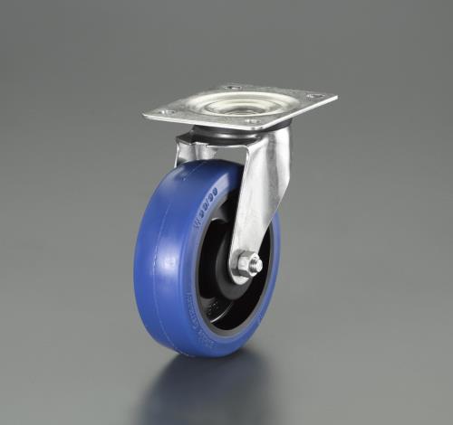 エスコ 100mm キャスター(自在金具･ステンレス製) EA986KA-61 ESCO