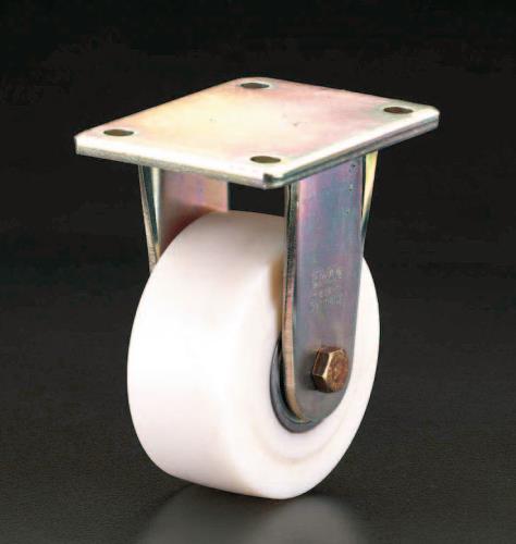 エスコ 150mm キャスター(固定金具･ナイロン車輪) EA986KX-150 ESCO