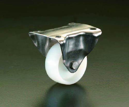 エスコ 125mm キャスター(固定金具･ステンレス製) EA986LL-125 ESCO