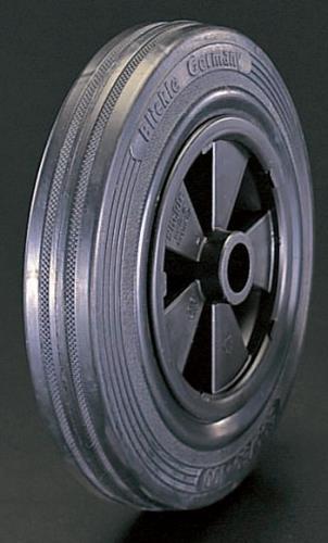 エスコ 80x25mm 車輪(ラバータイヤ･PPリム) EA986MC-80 ESCO