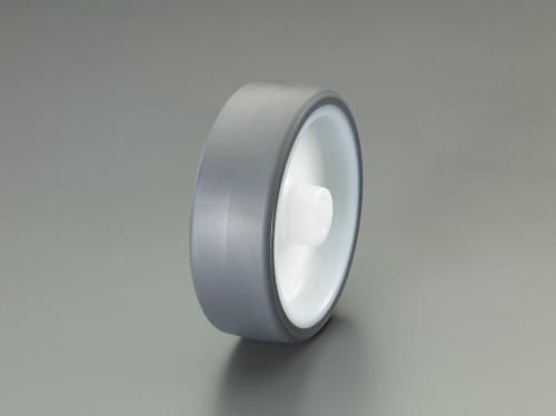 エスコ 200x50mm 車輪(ポリウレタン+ナイロン) EA986ME-200A ESCO