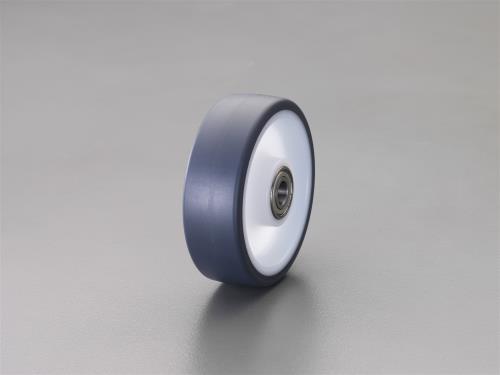 エスコ 200x50mm 車輪(ポリウレタン+ナイロン･Ballベアリング) EA986ME-8 ESCO
