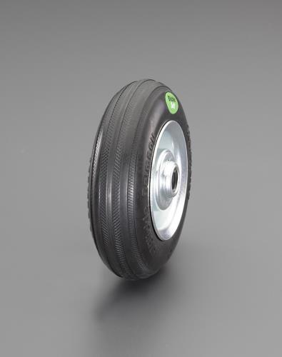 エスコ 200x50mm 車輪(ソフトラバータイヤ/スチールリム) EA986MG-13 ESCO