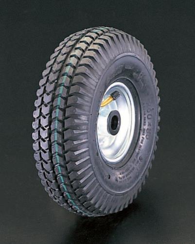 エスコ 260x 85mm 車輪(空気入･スチールリム･ベアリング) EA986MW-261 ESCO