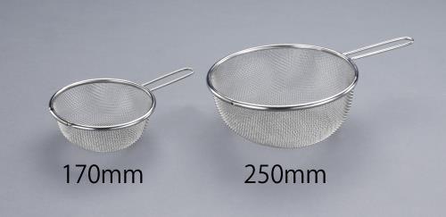 エスコ φ250/0.42mm/12メッシュ ロ過網(柄付･ステンレス製) EA992CL-75 ESCO