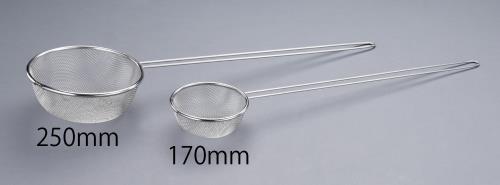 エスコ φ250/0.20mm/40メッシュ コシ網(柄付･ステンレス製) EA992CM-15 ESCO