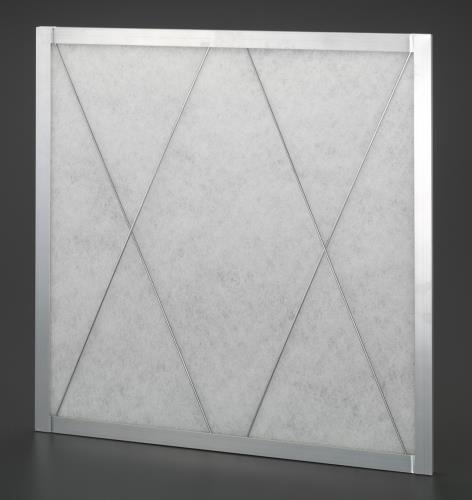 エスコ 610x610x10mm エアフィルター(アルミ枠付) EA997PJ-12 ESCO