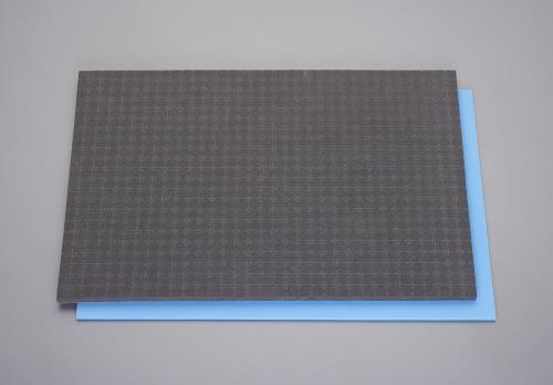 エスコ 330x495x10mm 発泡ポリエチレンフォーム(切レ目付/青 EA997XN-702 ESCO