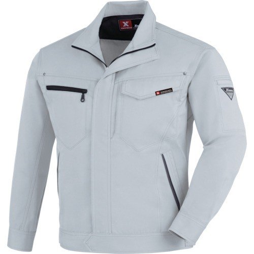 ジーベック ブルゾン L シルバーグレー 1620-22-L XEBEC