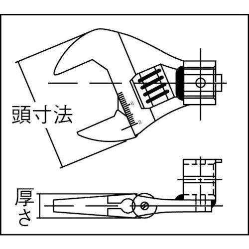 トーニチ アジャスタブル交換ヘッド AH15D2X30 東日製作所