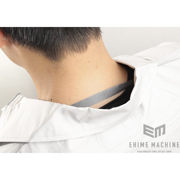 ジーベック 空調服 KU90550-K6-L 綿100％ ベーシックタイプ シルバー L