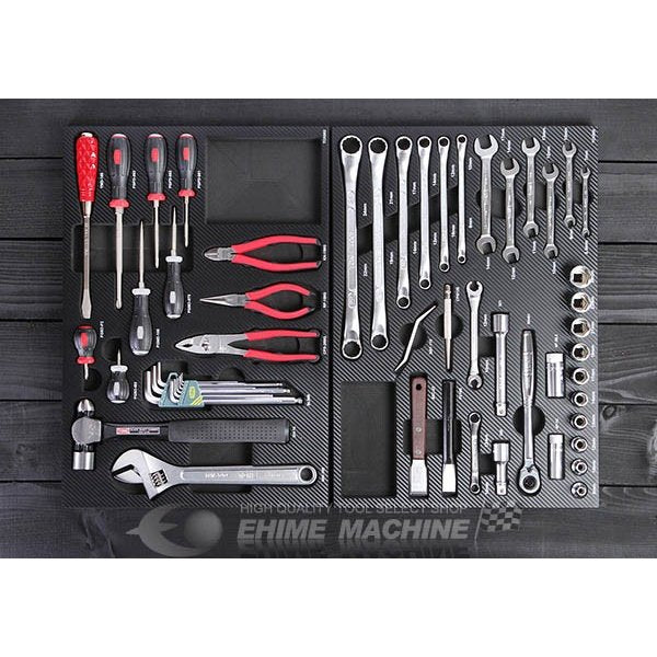 TONE 工具セット56点 ツールキャビンセット（レッド） tca470