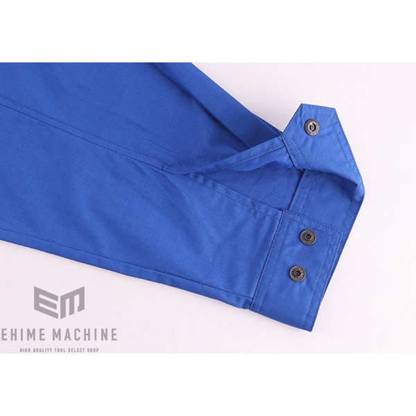 ジーベック 空調服 綿ポリ混紡ペンタス空調服 M ロイヤルブルー XE98001-46-M XEBEC 熱中症対策 作業服 夏 クール 屋外 冷却