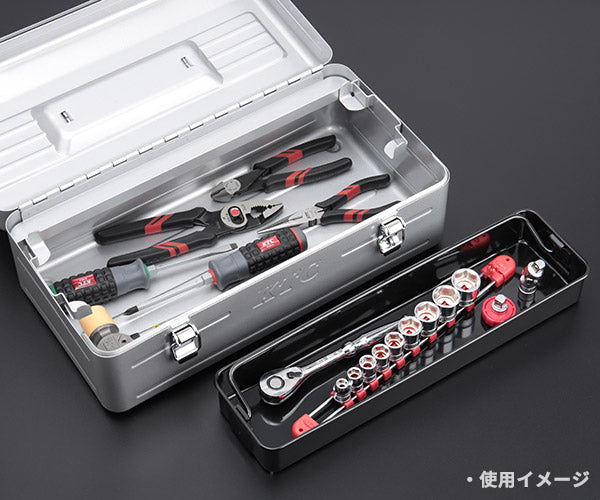 KTC 片開きメタルケース ek-3【工具のことならエヒメマシン】