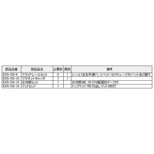 京都機械工具のスライドレールセットの画像2