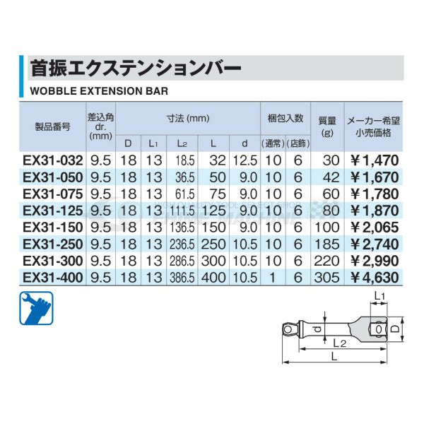 トネのエクステンションバーの画像3