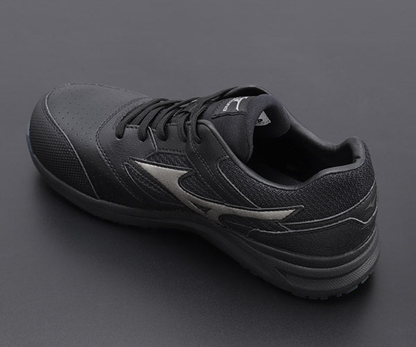 ミズノ 安全靴 F1GA210009 27.5cm ブラックxダークシルバー