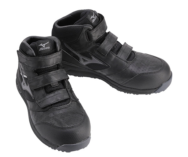 ミズノ　安全靴　F1GA220009 25.5センチ ミズノ 安全靴 F1GA220009 25.5cm ブラック×ダークシルバー オール