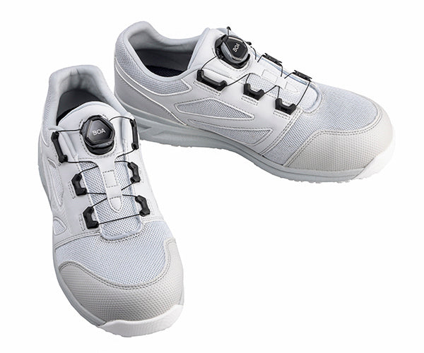 ミズノ 安全靴 F1GA220205 26.5cm グレー×ホワイト オールマイティLS