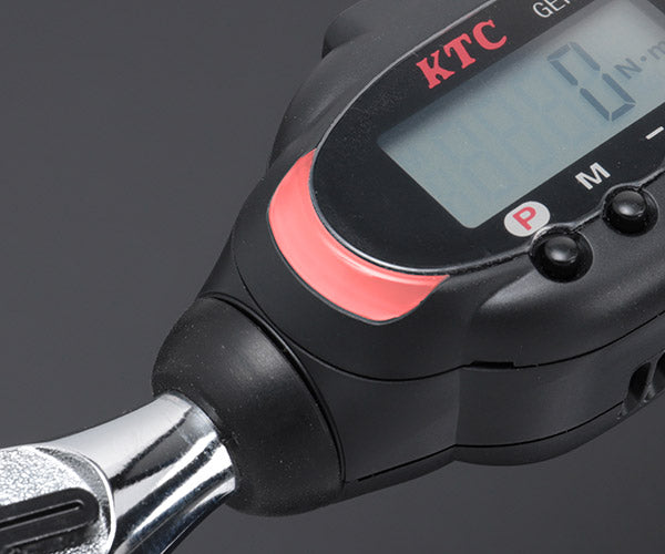 KTC GEKR060-R3-L 9.5sq.デジラチェ Type rechargeable（充電式）ラチェットヘッドタイプ ケース（大）付き