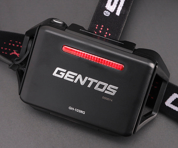 GENTOS GH-103RG 600ルーメン 長時間点灯モデル充電式LEDライト 乾電池