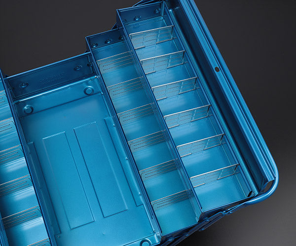 TRUSCO(トラスコ) 3段式工具箱 472X220X343 ブルー GT-470-B TRUSCO 3段式工具箱 472ｘ220ｘ343 ブルー GT-470