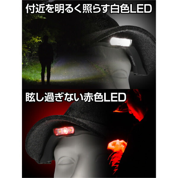 GENTOS LED充電式 キャップライト HC-15R ジェントス LED ライト 明るい アウトドア 防災 おしゃれ 作業灯