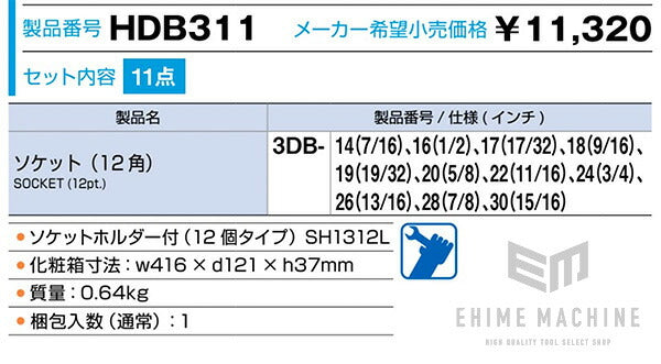 トネのソケットセットの画像8