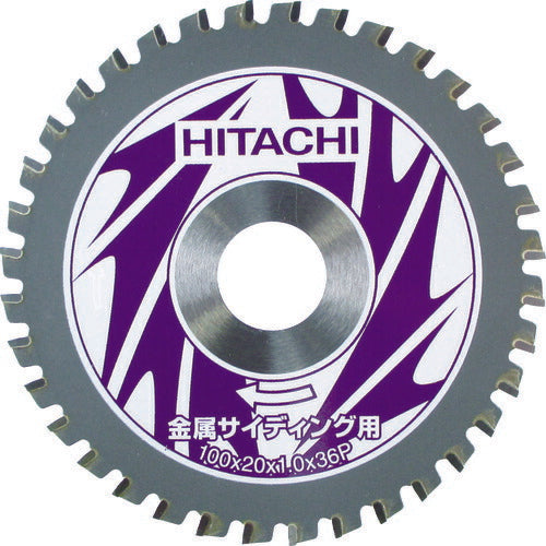HiKOKI チップソー(金属サイディング用) 125mmX20 46枚刃 0032-8545 ハイコーキ
