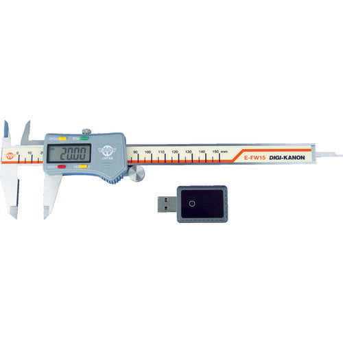 カノン コンパクトワイヤレスデタ送信デジタルノギスEFW E-FW15 中村製作所