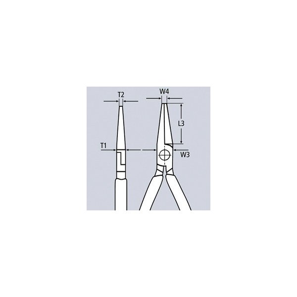 KNIPEX 2501-140 ラジオペンチ (SB) クニペックス 工具