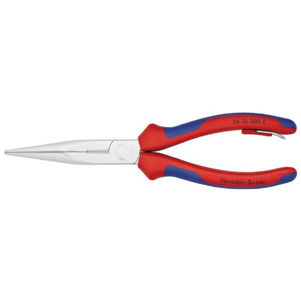 KNIPEX 2615-200TBK先長ラジオペンチ 落下防止(BK) クニペックス 工具