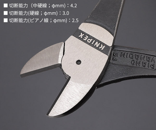 KNIPEX 7421-200 強力型斜ニッパー(ベントタイプ) (SB) クニペックス 工具
