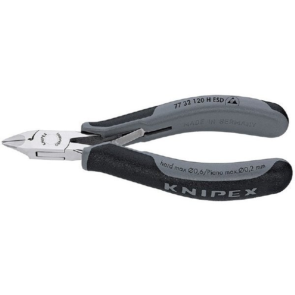 KNIPEX 7732-120HESD 超硬刃エレクトロニクスニッパー