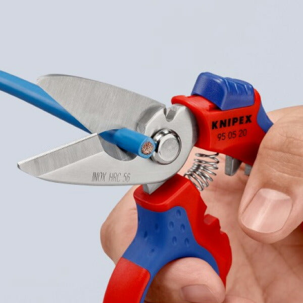 KNIPEX ケーブルシザース アングルタイプ 9505-20SB クニペックス 工具 ハサミ はさみ 圧着 切削