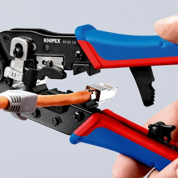 半額商品 KNIPEX（クニペックス）9752-13 圧着ペンチ - DIY・工具