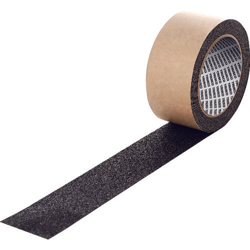 TRUSCO ノンスリップテープ屋内外用 平滑面強粘着タイプ 50mmX5m 黒 オ纏メ12巻入 KNSP50X512BK トラスコ