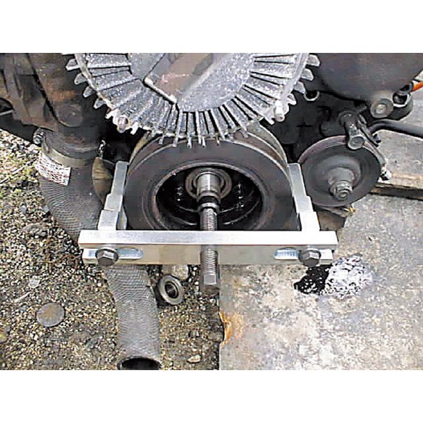 KUKKO KUKKO:クッコ クランクプーリープーラーセット (124-K) クッコ サイドクランプ付きギヤプーラー 2本アーム 最大径80mm 深さ