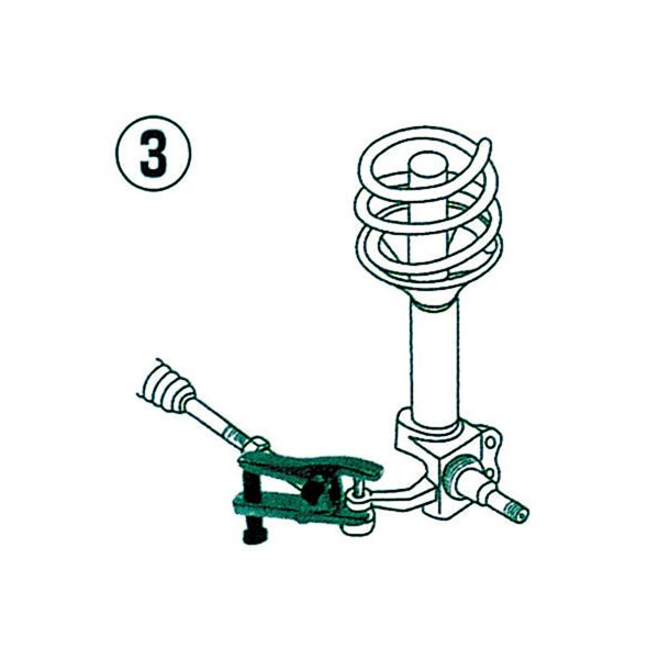 KUKKO 129-0-DC-2 ボールジョイント用プーラー PULLPO クッコ