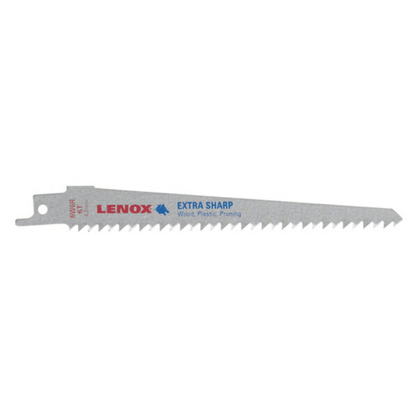 LENOX LXJP6W6R 剪定用バイメタルセーバーソーブレード 150X6T (5枚入り) レノックス