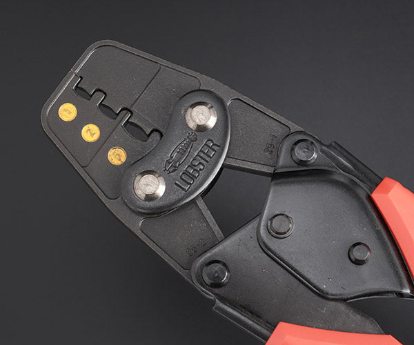 ロブテックス AK25A 絶縁被覆付閉端接続子用圧着工具 使用範囲CE1・2・5 エビ LOBSTER ロブスター エビ印工具 LOBTEX