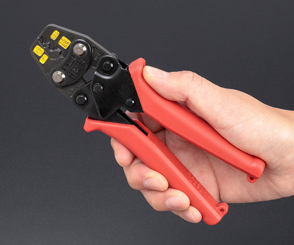 T104[PK][圧着ペンチ] ★未使用 ロブテックス エビ ミニ圧着工具 ★HAK2MA 9/4出品 ロブテックス(エビ) 裸圧着端子用圧着工具 使用範囲 5.5・8・14・22