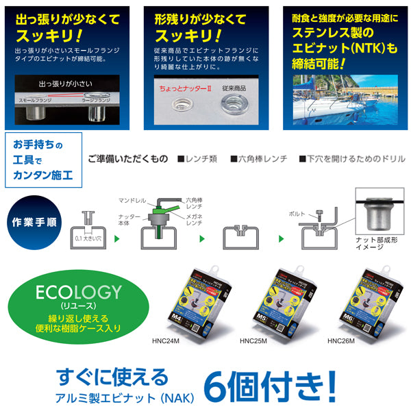 ロブテックス ちょっとナッター2 (M5用) HNC25M 工具 エビ ロブスター