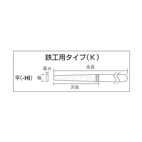 ロブテックス K10SET 鉄工ダイヤヤスリ セット 10本組 エビ LOBSTER