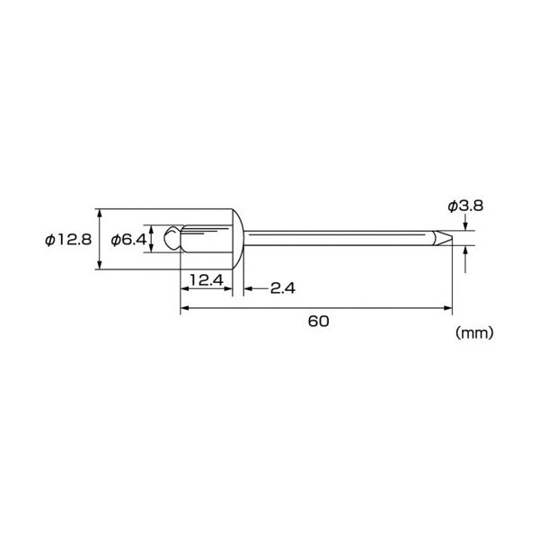 ロブスターのブラインドリベットの画像3