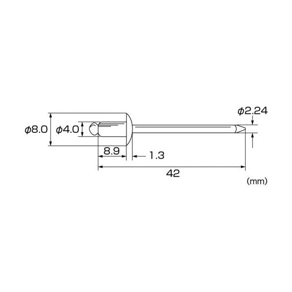 ロブスターのブラインドリベットの画像3