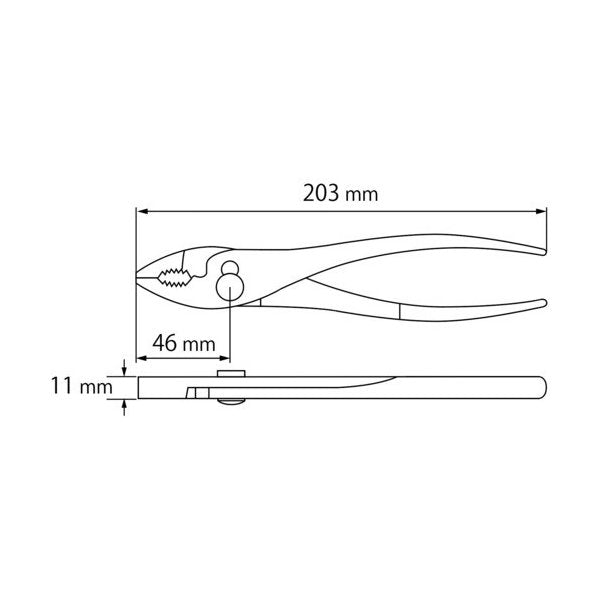 ロブテックス P200 強力型プライヤ 200mm エビ LOBSTER ロブスター