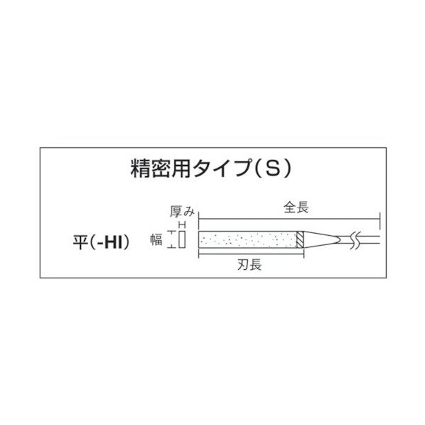 ロブスターの精密ダイヤヤスリ10本セットの画像4